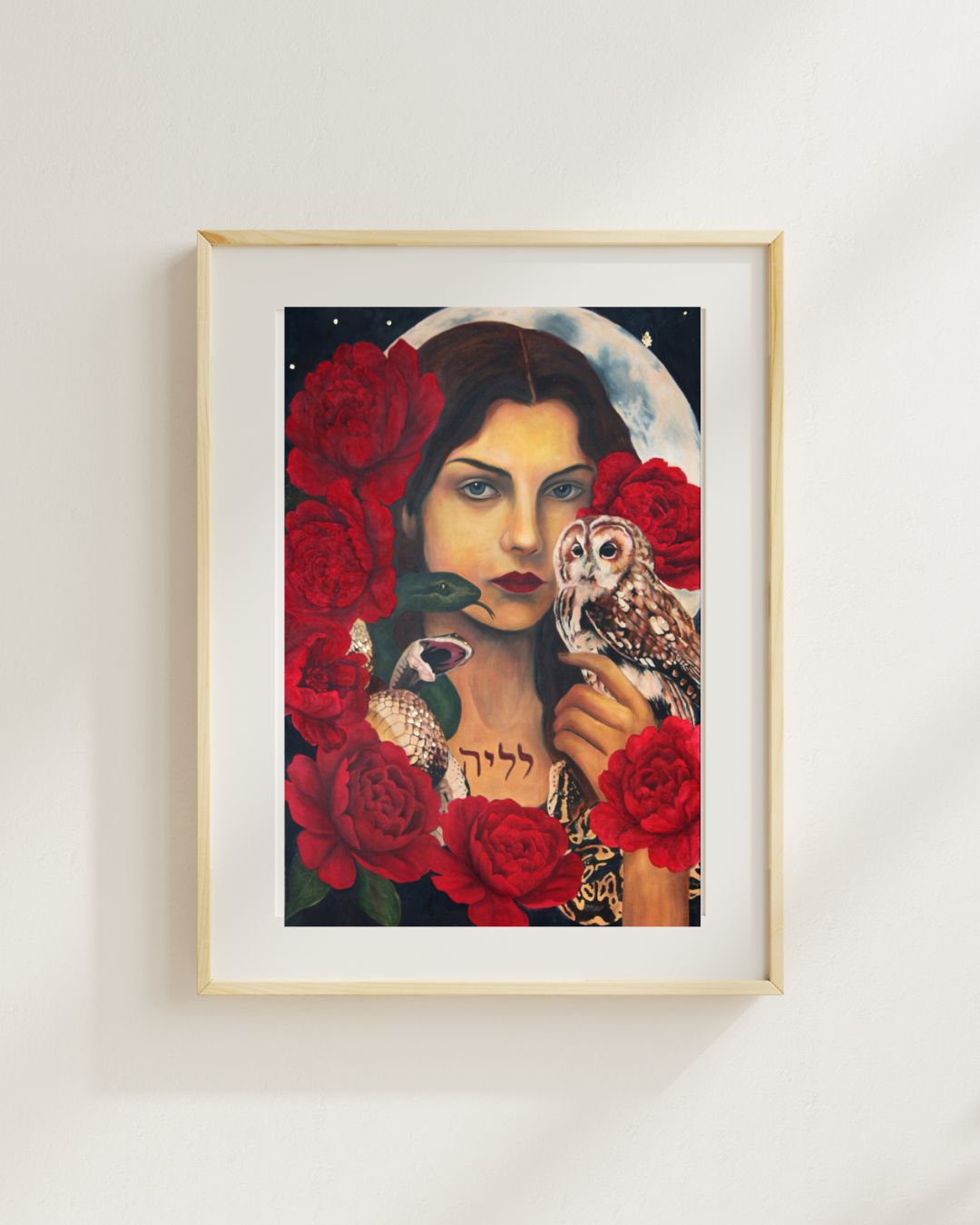 LILITH — Shadow Goddess Fine Art Print