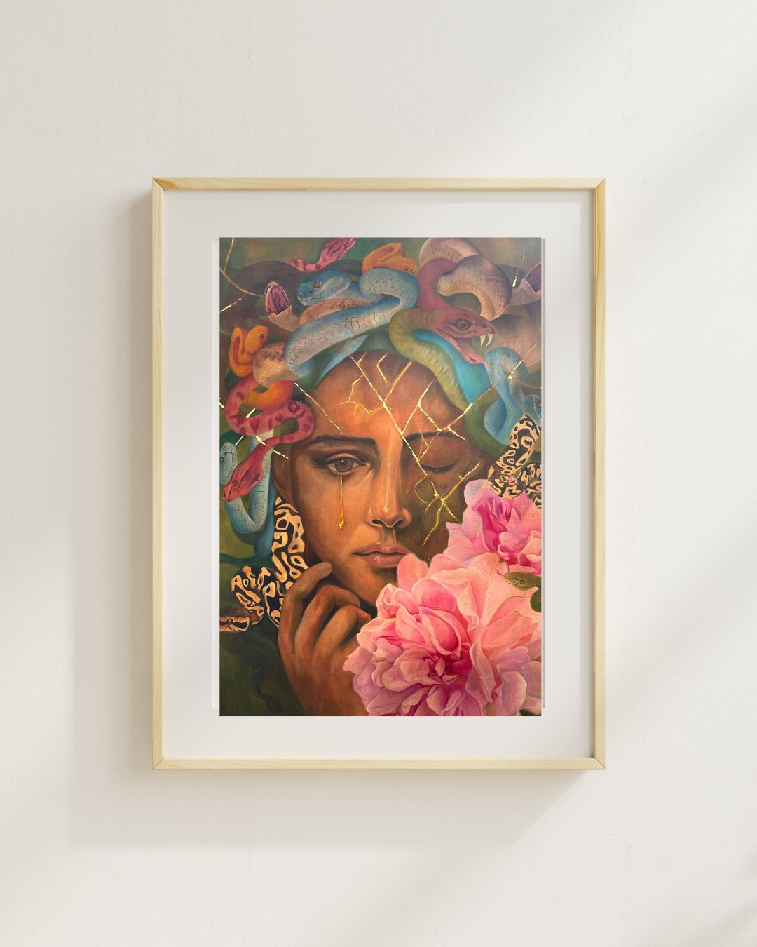 MEDUSA — Shadow Goddess Fine Art Print
