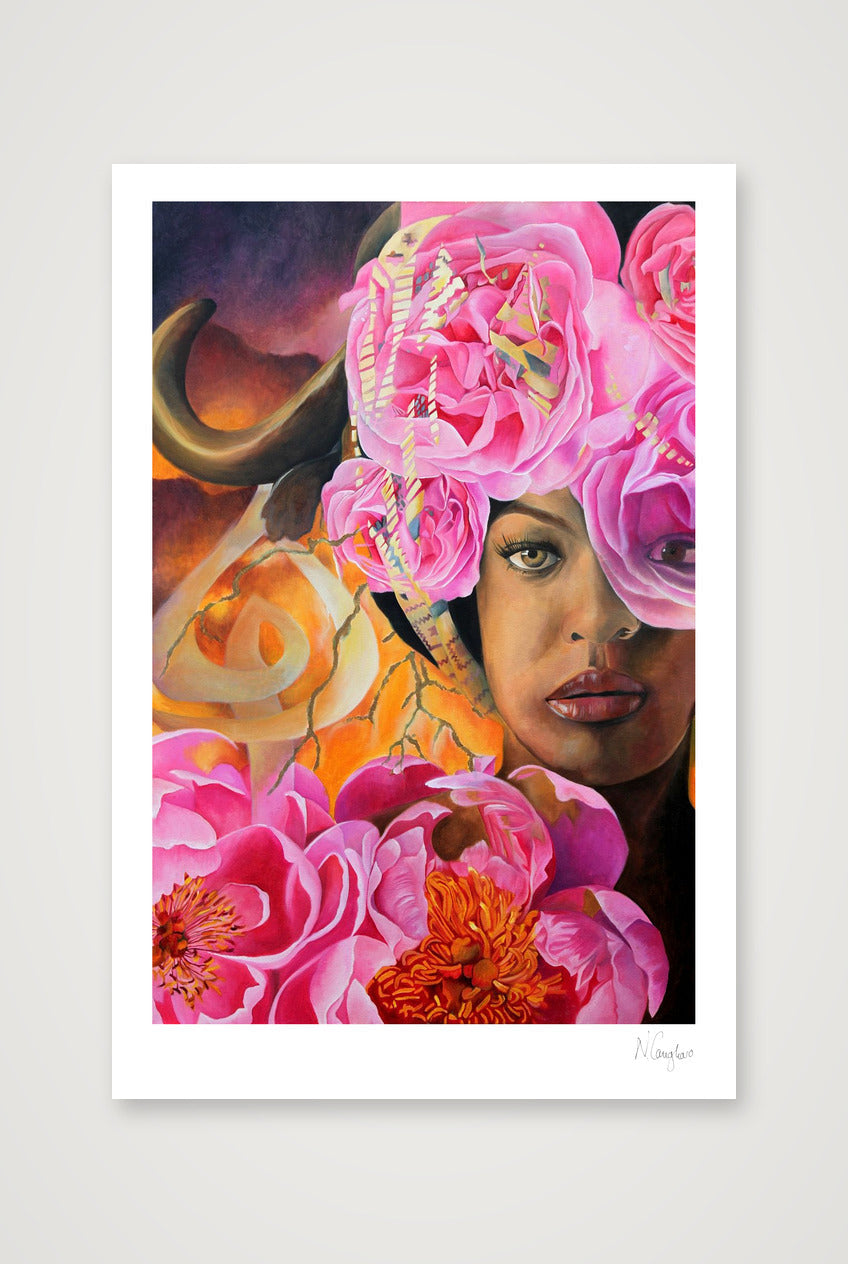 Oya — 30×45cm, 12×18" Print only