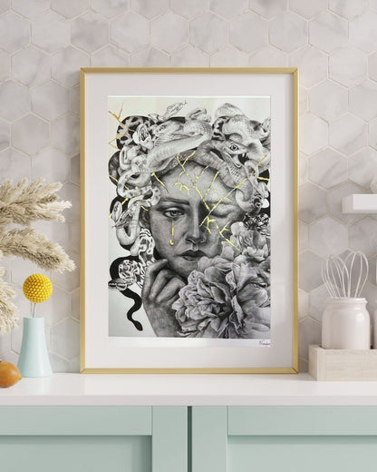 MEDUSA — Limited Edition Hand-Finished Print