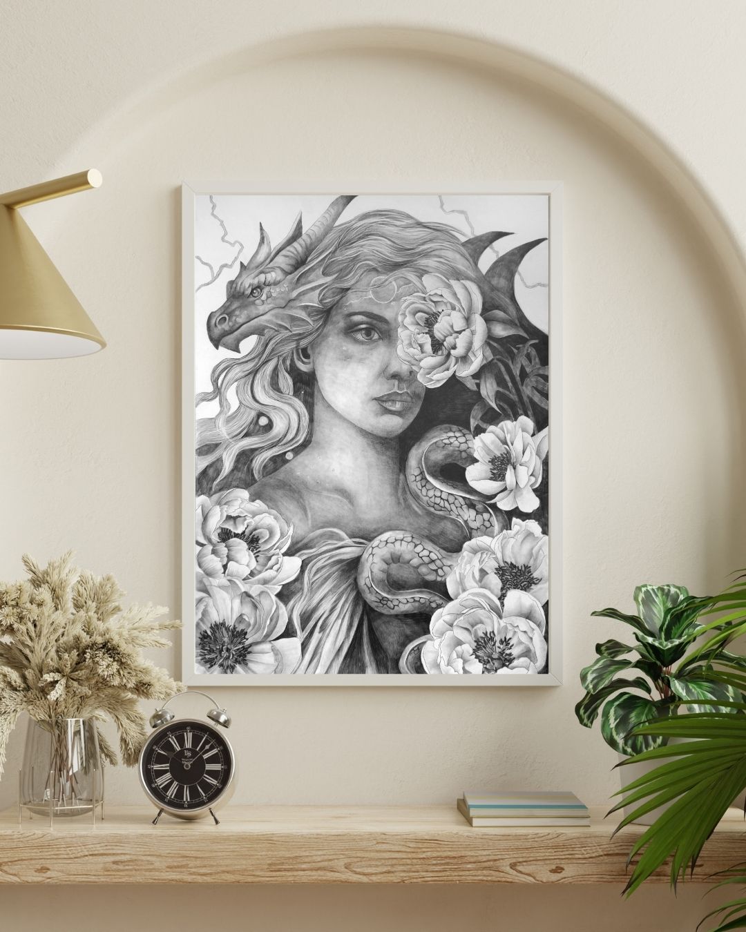 TIAMAT — Limited Edition Hand-Finished Print