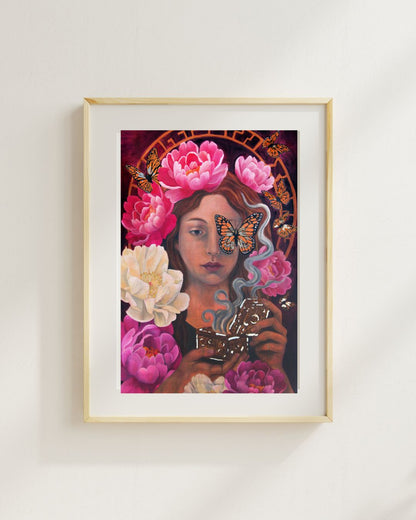 PANDORA — Shadow Goddess Fine Art Print