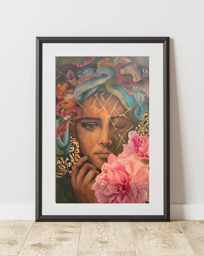 MEDUSA — Shadow Goddess Fine Art Print