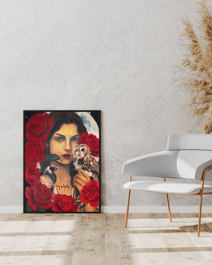 LILITH — Shadow Goddess Fine Art Print