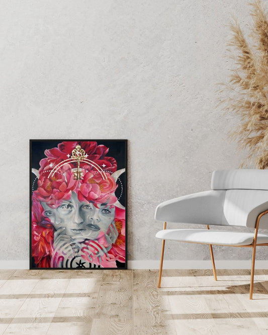 HECATE — Shadow Goddess Fine Art Print