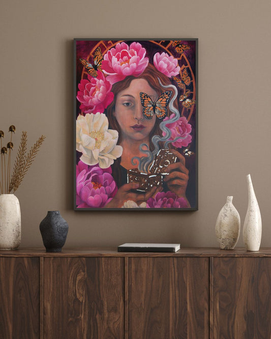 PANDORA — Shadow Goddess Fine Art Print