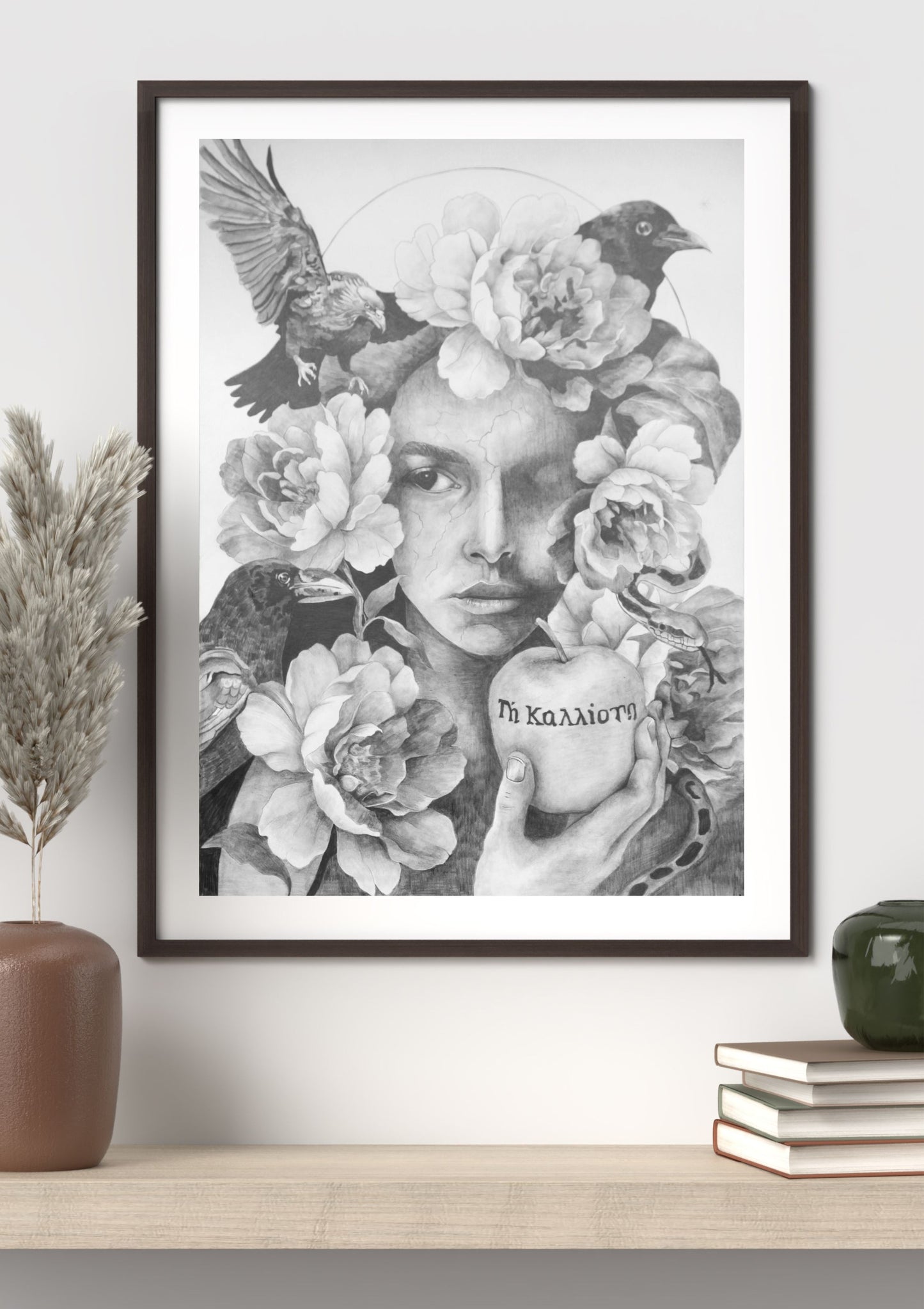 ERIS — Shadow Goddess Graphite Print